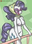  anthro breasts equine female flutterthrash friendship_is_magic horn looking_at_viewer mammal my_little_pony nipples nude rarity_(mlp) solo unicorn 