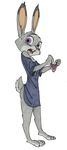  anothercolouranon anthro clothed clothing disney female fur judy_hopps lagomorph mammal rabbit ziegelzeig zootopia 