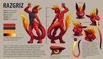  5_fingers android anthro claws dragon dragonoid fluffy fur furred_dragon hair long_tongue looking_at_viewer machine male mammal nude open_mouth orange_hair red_fur robot simple_background smile solo square_pupils stripes text the_secret_cave tongue 
