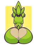 butt ear_piercing female green_body hi_res idw_publishing nude piercing rear_view sega sitting solo sonic_the_hedgehog_(comics) sonic_the_hedgehog_(idw) sonic_the_hedgehog_(series) stunnerpony surge_the_tenrec tail