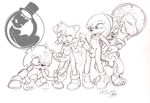  knuckles_the_echidna shadow_the_hedgehog sonic_team sonic_the_hedgehog tails 