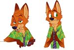  canine disney dracofelis fox fur male mammal nick_wilde zootopia 