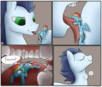  bulge cobanay friendship_is_magic micro my_little_pony rainbow_dash_(mlp) saliva soarin_(mlp) throat vore wonderbolts_(mlp) 