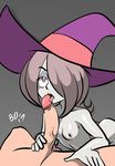 1boy 1girl bigdead93 breasts fellatio female little_witch_academia oral penis sucy_manbabalan tagme 