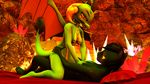  3d_(artwork) anthro breasts digital_media_(artwork) donkboy dragon ember_(disambiguation) my_little_pony nick riding saddle sex source_filmmaker 