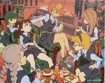  6girls character_request female little_witch_academia multiple_girls 