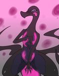  2016 amphibian anthro badassbaal covering covering_self female newt nintendo pok&eacute;mon salazzle semi-anthro solo tongue tongue_out video_games 
