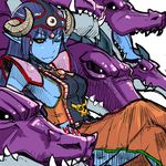  breasts character_request dragon dragon_lord dragon_quest large_breasts misonou_hirokichi solo 