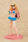  1girl bikini blonde_hair breasts figure gyaru-ko large_breasts midriff oshiete!_gyaru-ko-chan photo solo 