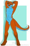  anthro balls dtalvi erection humanoid_penis looking_at_viewer male mammal mustelid nude otter penis smile solo standing uncut 