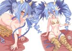  +++ 1girl all_fours animal_print bikini blue_hair blush bombergirl breath commentary_request cone_horns demon_tail drill_hair fake_horns feet_out_of_frame flat_chest grin hair_between_eyes heart highres horns lewisia_aquablue long_bangs long_hair looking_at_viewer masu multiple_views navel nude oni_costume open_mouth pointy_ears print_bikini print_thighhighs setsubun shiro_beer sitting smile soybean striped_horns swimsuit tail thighhighs tiger_print twin_drills white_background yellow_bikini yellow_eyes yellow_horns yellow_thighhighs 