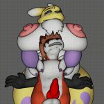 1:1 animated bandai_namco breasts digimon digimon_(species) huge_belly j5furry long_playtime low_res renamon size_difference story vore
