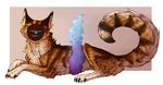  alien ambiguous_gender canine feral fur hybrid lying magic mammal on_front simple_background solo what zumjakal 