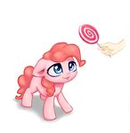  2016 blue_eyes candy duo earth_pony equine female feral food friendship_is_magic hair hi_res holding_food holding_object hooves horse inowiseei mammal my_little_pony pink_hair pinkie_pie_(mlp) pony simple_background solo_focus tongue tongue_out white_background 