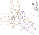  2017 anthro arctic_fox breasts canine crying cuckold cunnilingus disney duo_focus female female/female fingering fingering_self fox group jack_savage judy_hopps lagomorph lying male mammal masturbation nipples nude on_side oral pussy rabbit restricted_palette sex simple_background sitting skye_(zootopia) smile spread_legs spreading tears tggeko vaginal vaginal_fingering white_background zootopia 