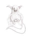  12-amu demon fangs female horn sketch sleep_paralysis versailles 