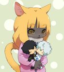  artist_request blonde_hair brown_eyes cat character_request furry gintama plush short_hair 