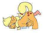  animated applejack_(mlp) bound equine female feral friendship_is_magic horse mammal my_little_pony penis pony sex twilicious 