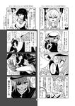  aoba_(kantai_collection) blush blush_stickers cape comic dress epaulettes eyepatch flashback flying_sweatdrops gloves greyscale grin hair_between_eyes hair_ornament hair_ribbon hair_scrunchie hairband hat headgear highres kaga3chi kantai_collection kiso_(kantai_collection) long_hair long_sleeves machinery messy_hair monochrome multicolored_hair multiple_girls naganami_(kantai_collection) necktie notepad ponytail remodel_(kantai_collection) ribbon rigging school_uniform scrunchie serafuku shaded_face shirt short_hair short_sleeves sleeveless sleeveless_dress sleeves_rolled_up smile speaker sweatdrop tanikaze_(kantai_collection) tenryuu_(kantai_collection) translation_request trembling two-tone_hair wall_slam whispering 