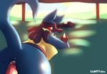  anal big_breasts blush breasts butt cum doggy_(disambiguation) female first first_person_view invalid_background invalid_tag lucario nintendo penis pok&eacute;mon saintversa shade video_games view wet 