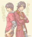  2boys captain_marvelous doubutsu_sentai_zyuohger kaizoku_sentai_gokaiger kazakiri_yamato multiple_boys super_sentai 