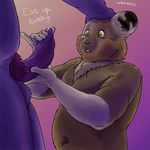  2017 american_pika anthro balls belly big_balls big_dom_small_sub big_penis buckteeth chest_tuft cock_worship colored dialogue digital_media_(artwork) duo flaccid foreskin_play foreskin_pull fur green_eyes hand_on_head hand_on_penis humanoid_penis jeremy_(sexbad) lagomorph long_foreskin male male/male mammal nude open_mouth penis pika precum pubes sexbad shaded shocked signature simple_background size_difference slightly_chubby teeth tuft uncut vein veiny_penis 