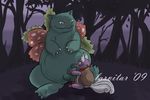  larvitar(artist) pokemon tagme venusaur wartortle 