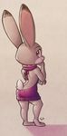  2017 anthro clothed clothing disney female fuel_(artist) judy_hopps lagomorph looking_at_viewer mammal rabbit simple_background solo virgin_killer_sweater zootopia 