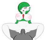  big_breasts blush breasts clitoris female gardevoir green_hair hair humanoid lil_scooter56 nintendo nipples penis pok&eacute;mon presenting presenting_pussy pussy red_eyes sex simple_background spread_legs spreading video_games white_skin 