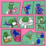  &lt;3 comic da~blueguy drooling egg endosoma forced in_mouth internal mario_bros molest nintendo pussy pussy_juice saliva scared swallowing tongue tongue_grab tongue_out tongue_wrap video_games vore wet yoshi 
