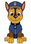  canine chase_(paw_patrol) chipper_(artist) colored cub cute dog german_shepherd hat looking_at_viewer male mammal paw_patrol paws police_hat sitting solo young 
