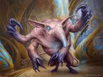  aggressive claws dutch_angle filip_burburan front-view gremlin long_tail looking_at_viewer magic_the_gathering multi_limb official_art on_hind_legs pointy_ears threatening trunk 