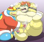  anus armor armpits blush bowser bracers breasts collar colored_nails cuntboy fingering hair hat intersex invalid_tag king_dedede kirby_(series) mario_bros nintendo open_mouth orange_hair penetration penis pussy spikes tears video_games yellow-dragon 