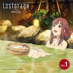  bathing cleavage homura_suzuko lil lostorage_incited_wixoss naked onsen towel wet wixoss 