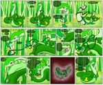  animal_genitalia animal_penis bamboo comic female forest green_scales hemipenes larger_female livinlovindude male multi_penis nintendo open_mouth outside penetration penis pok&eacute;mon pussy_juice reptile scales scalie serperior servine size_difference smaller_male snake text tree unbirthing vaginal vaginal_penetration video_games vines vore 