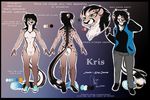  anthro clothed clothing english_text excitedcargoyle eyewear feline female fur glasses hair mammal model_sheet nude open_mouth smile solo standing text 