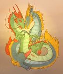  ambiguous_gender animal_genitalia cloaca dragon eastern_dragon erection feral genji_(overwatch) hanzo_(overwatch) incest intimate knot male male/ambiguous overwatch penis romantic romantic_couple simple_background source_request unknown_artist video_games 
