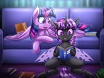  2017 book changeling duo equine female friendship_is_magic hair hole_(disambiguation) horn mammal my_little_pony purple_hair twilight_sparkle_(mlp) vavacung winged_unicorn wings 