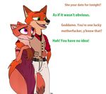  cal-223 canine clothing dialogue disney female fox male mammal mother mother_and_son mrs_wilde nick_wilde parent son text wide_hips zootopia 