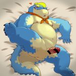  butt censored crocodile crocodilian erection hat makara male penis reptile scalie slightly_chubby slit solo source_request tokyo_afterschool_summoners unknown_artist 