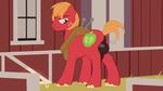  animated balls big_macintosh_(mlp) equine friendship_is_magic horse male mammal my_little_pony sidekick solo 