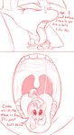  drooling friendship_is_magic licking micro monochrome my_little_pony pan_sizzle ponythroat saliva shining_armor_(mlp) tongue tongue_out twilight_sparkle_(mlp) uvula vore 