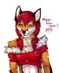  anthro bishkah291ax48 canine clothed clothing english_text female fox fur hair mammal sketch smile solo text 