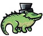  alligator crocodilian devianjp824 hat male reptile scalie 