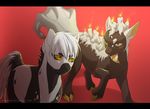 black_bars equine fire hooves horn jay-kuro mammal standing yellow_eyes 