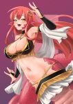  absurdres highres lamia miia_(monster_musume) monster_girl monster_musume_no_iru_nichijou pointy_ears red_scales scales slit_pupils superfann3 