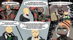 16:9 4k absurd_res anon_(snoot_game) anthro bald biped bodily_fluids bone_frill brown_body brown_hair brown_scales cavemanon_studios clothed clothing colored comic comic_panel dialogue duo_in_panel eyeless faceless_character faceless_human faceless_male female floral_clothing floral_pattern floral_print frill_(anatomy) fuegosonic93 glaring glaring_at_another goodbye_volcano_high grabbing_head green_clothing green_shirt green_topwear grey_body grey_clothing grey_jacket grey_scales grey_topwear group hair hand_on_head hi_res human jacket light-skinned_male light_body light_skin male mammal membrane_(anatomy) membranous_wings naser_(gvh) open_mouth orange_body orange_eyes pterodactylus pterosaur reptile ripley_(snoot_game) scales scalie scared shirt snoot_game snout solo_in_panel spanish_text speech_bubble surprise surprised_expression sweat text topwear trio wide_eyed widescreen wings yellow_eyes