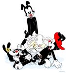  animaniacs dot_warner stefanescu wakko_warner yakko_warner 