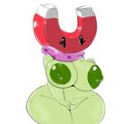  breasts female flora_fauna magnet_shroom mysticaldark nipples not_furry nude plant plants_vs_zombies pussy solo 