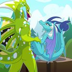  2017 anthro anus basilisk blitzdrachin butt claws dragon female friendship_is_magic invalid_tag lizard male male/female my_little_pony open_mouth panting penis princess_ember_(mlp) pussy reptile scalie sex wings 
